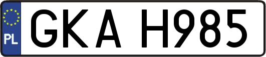 GKAH985