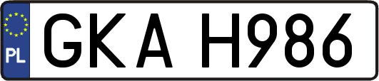 GKAH986