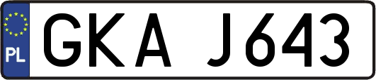 GKAJ643
