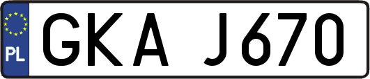 GKAJ670