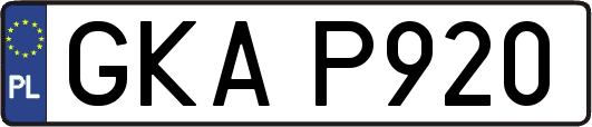 GKAP920