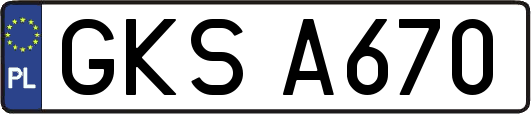 GKSA670