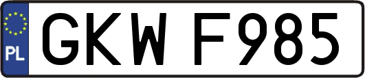 GKWF985
