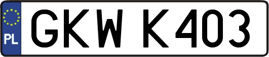 GKWK403