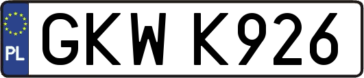 GKWK926