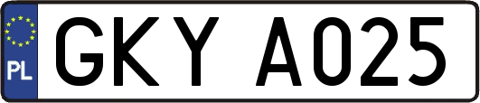 GKYA025