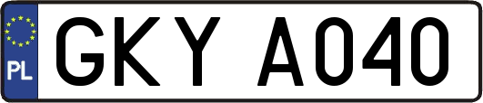 GKYA040