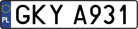 GKYA931