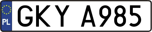 GKYA985