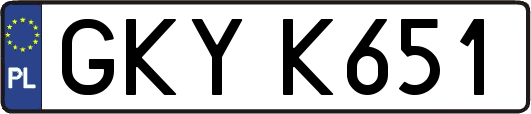 GKYK651