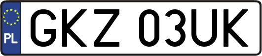 GKZ03UK