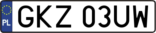 GKZ03UW