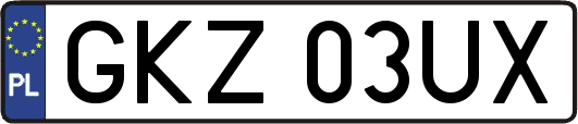 GKZ03UX