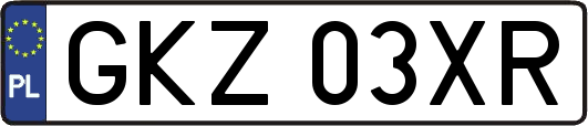 GKZ03XR