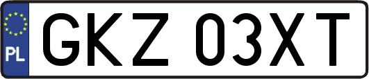 GKZ03XT