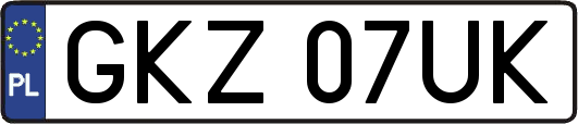 GKZ07UK