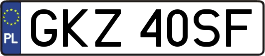 GKZ40SF