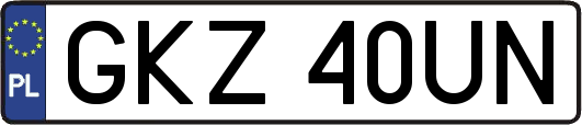 GKZ40UN