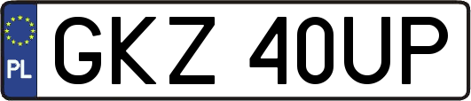 GKZ40UP