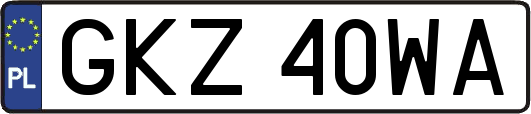 GKZ40WA
