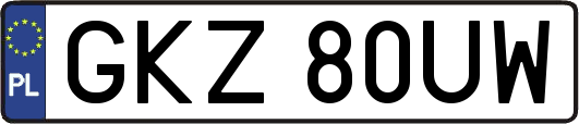 GKZ80UW