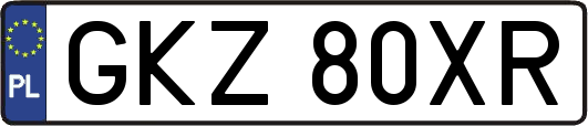 GKZ80XR