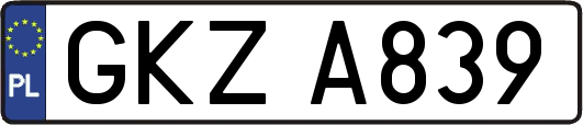 GKZA839
