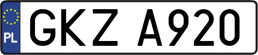 GKZA920