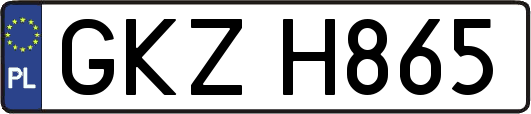 GKZH865