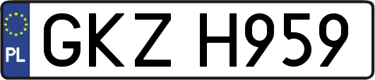 GKZH959