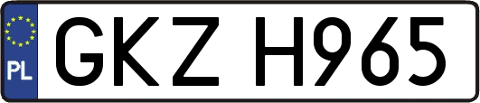 GKZH965