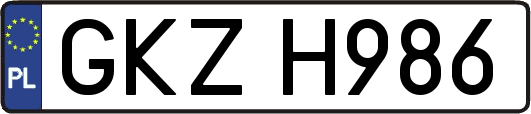 GKZH986