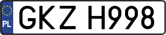 GKZH998