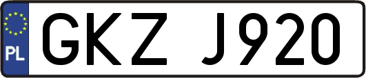 GKZJ920