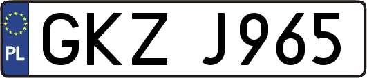 GKZJ965