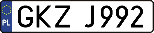 GKZJ992