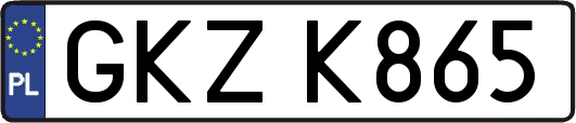 GKZK865