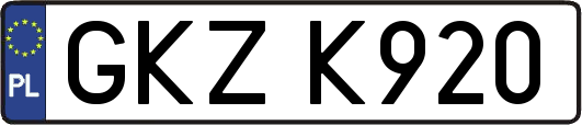 GKZK920