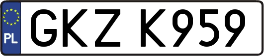 GKZK959