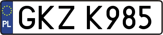 GKZK985