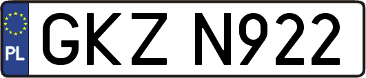 GKZN922