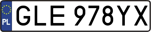 GLE978YX