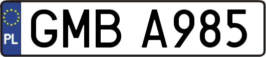 GMBA985
