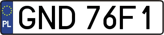GND76F1