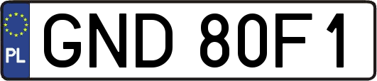 GND80F1