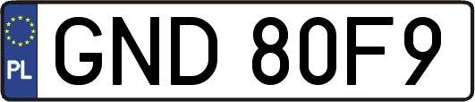 GND80F9