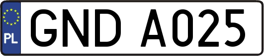 GNDA025