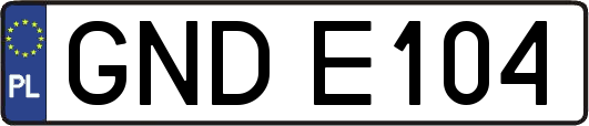 GNDE104