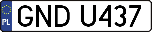 GNDU437