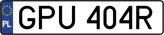 GPU404R